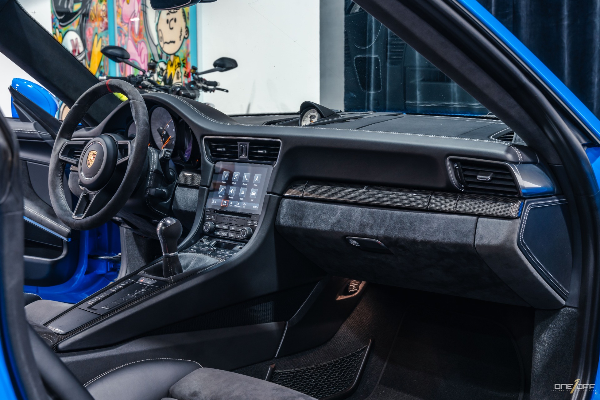 Used 2018 Porsche 911 GT3 6-Speed in PTS Voodoo Blue w/ $195K MSRP